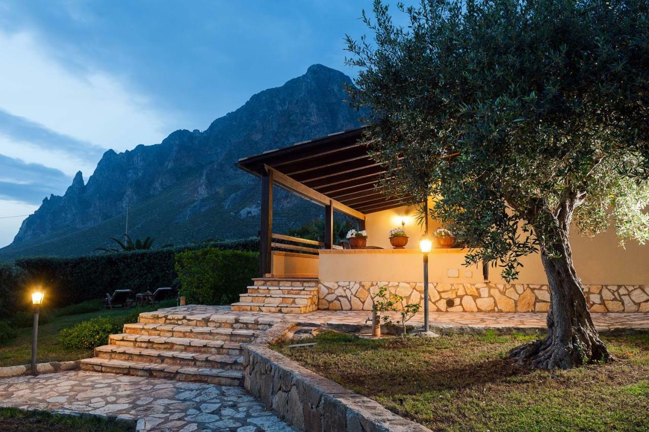 Villa Baia Verde Custonaci Esterno foto